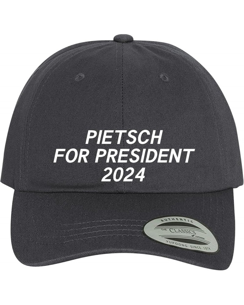 Pietsch for President 2024 - Comfortable Dad Hat Baseball Cap Dark Grey $11.61 Baseball Caps