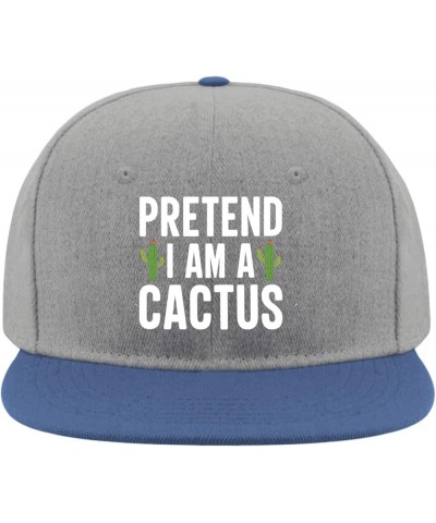 Pretend a Cactus Baseball Cap Funny hat blue03 Womens Beach hat Gifts for Men Outdoor Hats Blue03 $9.60 Baseball Caps