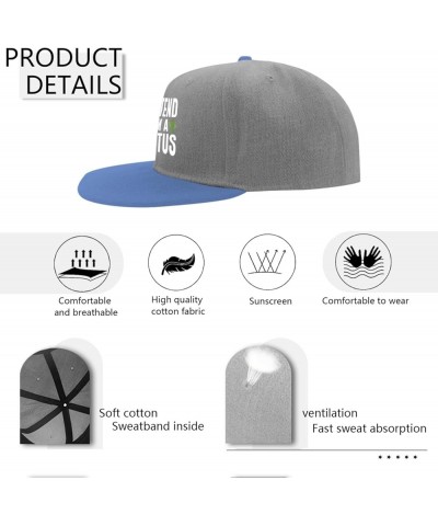 Pretend a Cactus Baseball Cap Funny hat blue03 Womens Beach hat Gifts for Men Outdoor Hats Blue03 $9.60 Baseball Caps