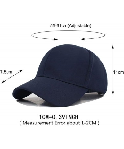 Baseball Cap Men's Baseball Cap Women Snapback Caps Hats for Men Casquette Homme Bone Male Truck Cap Dad Baseball Cap Navy $1...