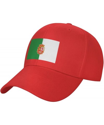 Flag of Fuerteventura Baseball Cap for Men Women Hat Adjustable Truck Driver Baseball Caps Dad Hats Red $11.25 Baseball Caps