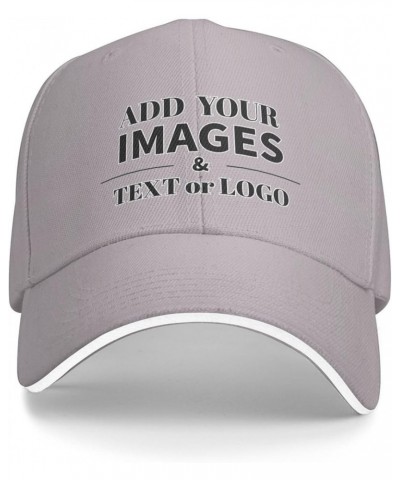 Custom Baseball Cap Be Applicable for Exercise Custom Hats for Women Design Gift for Dad/Mom Design Your Text Black Gray $9.5...