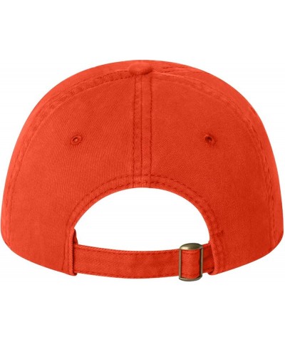 Gigi Gift Idea Grandma Aunt Dad Deluxe Trucker Flatbill Baseball Embroidered Hat Deluxe Dad Orange $12.28 Baseball Caps