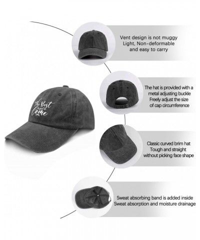 The Best is Yet to Come Sun Hat Women Hats Pigment Black Hiking Hat Gifts for Boyfriends Outdoor Hats $11.54 Sun Hats