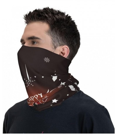 Neck Balaclava For Adults Multipurpose Dust Wind Sun Protection Face Mask Durable Bandana Happy New Year 3 $10.37 Balaclavas