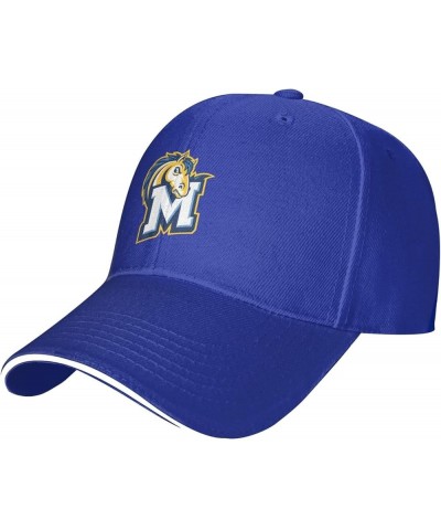 Medaille College Logo Sandwich Cap Unisex Classic Baseball Capunisex Adjustable Casquette Dad Hat Blue $14.39 Baseball Caps