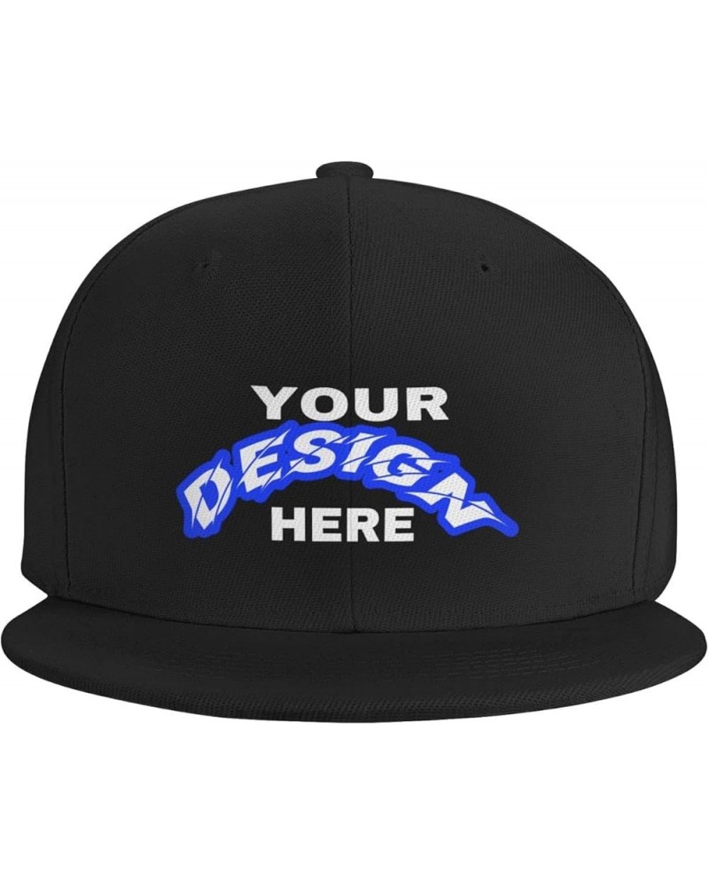 Custom Cap Add Your Design,Custom Logo Hats,Custom Hat Design Your Own Classic Mens Womens Trucker Hats Black-3 $9.25 Basebal...