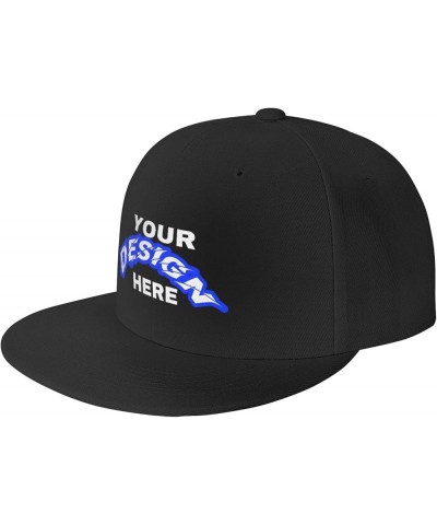 Custom Cap Add Your Design,Custom Logo Hats,Custom Hat Design Your Own Classic Mens Womens Trucker Hats Black-3 $9.25 Basebal...