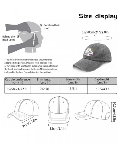 One Mental Breakdown Later Hats for Mens Baseball Caps Classic Washed Hiking Hat Cotton Pigment Gray $13.24 Baseball Caps