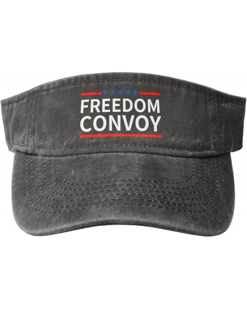 Freedom Convoy Sun Hat Sun Visor Hats for Women Men Baseball Cap Golf Hats Deep Heather $9.94 Visors