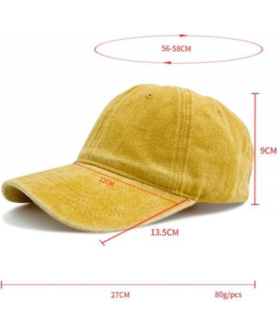 Womens Men Washed Distressed Baseball Caps Multicolour Adjustable Sun Hats Sunscreen Sunshade Beach Cap Rd1 $6.43 Newsboy Caps