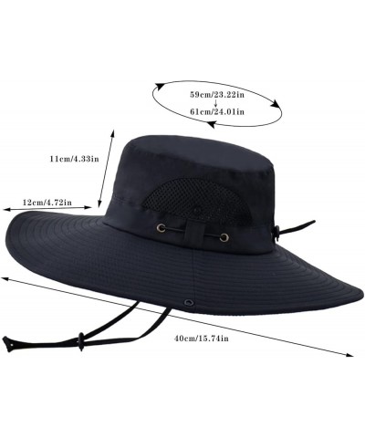 Ladies Quick Drying Caps Men Mountaineering Fishing Solid Color Hood Rope Outdoor Shade Foldable Casual Coffee $9.39 Rain Hats