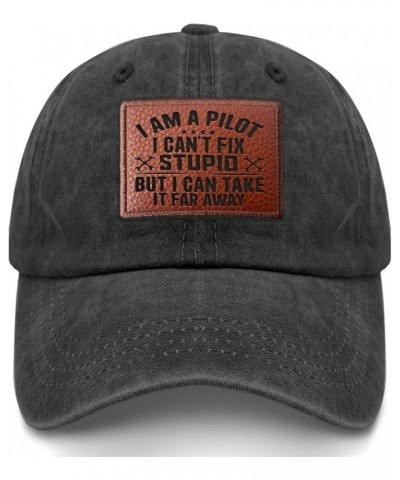 Pilot I Am A Pilot I Can't Fix Stupid Sarcasm Cowboy Hat Trendy Summer Hat Gifts for Women Who Like Engraved,Hiking Caps Suit...