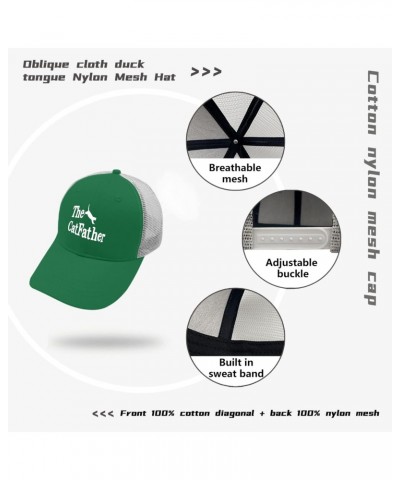 Baseball Caps The Cat Father Dad Hats, Funny Dad Hats for Men $16.67 Skullies & Beanies