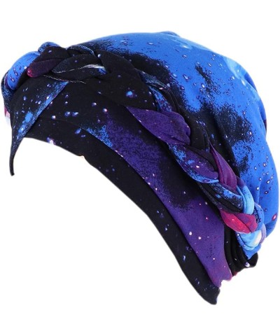 Hair Turbans for Women Trendy Women Baggy Slouchy Beanie Head Turban Wrap Pre-Tied Ethnic Headwear Braid Cap C $6.82 Skullies...