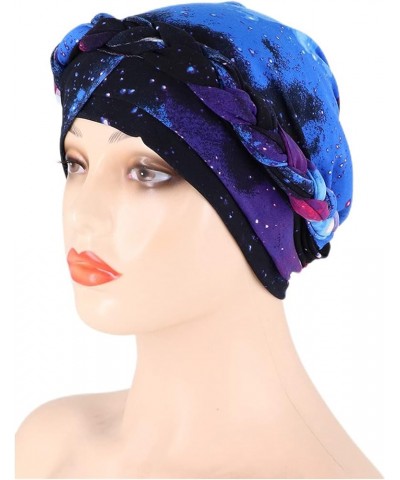 Hair Turbans for Women Trendy Women Baggy Slouchy Beanie Head Turban Wrap Pre-Tied Ethnic Headwear Braid Cap C $6.82 Skullies...