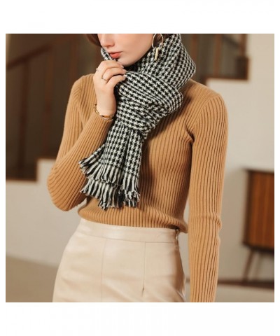 Fashion Women's Elegant Tassel Scarf Winter Wraps Warm Long Shawl Soft Scarves 70 * 180cm (B, One Size) B One Size $9.73 Scarves