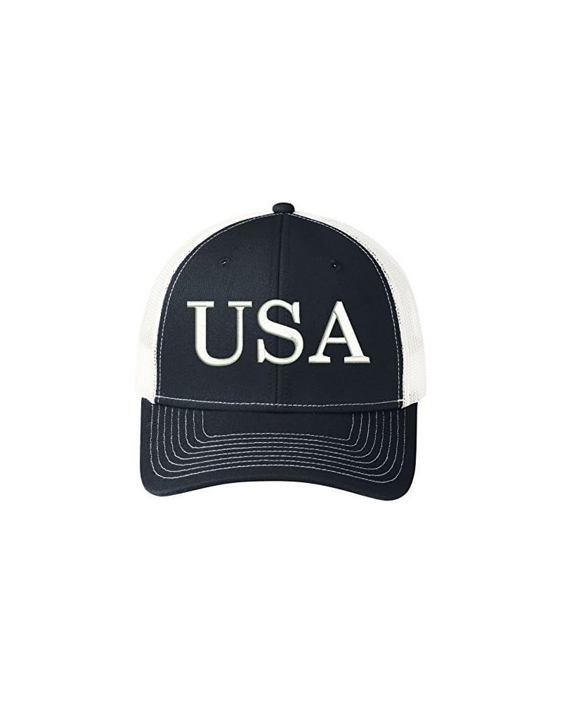 mens Trucker Navy/White $14.98 Baseball Caps