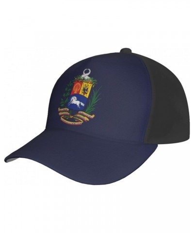 Coat of Arms of Venezuela Baseball Cap Adjustable Men Women Tucker Dad Hat Black $13.02 Baseball Caps