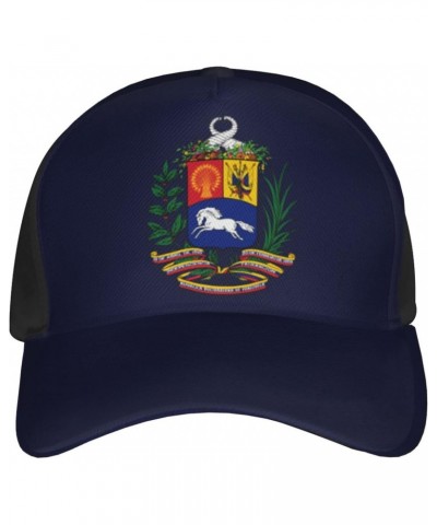 Coat of Arms of Venezuela Baseball Cap Adjustable Men Women Tucker Dad Hat Black $13.02 Baseball Caps