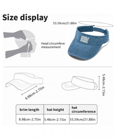 i Identify as Non didenary Hats Sun Visors for Adult Baseball Hats Flodable Sports Hats Lake Blue $12.58 Visors