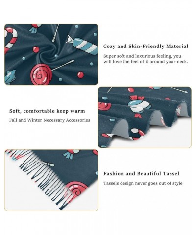 Merry Christmas Watercolor Christmas Flowers Scarfs for Women Soft Pashmina Shawl Wrap Scarves Scarf Pattern 17 $15.07 Scarves