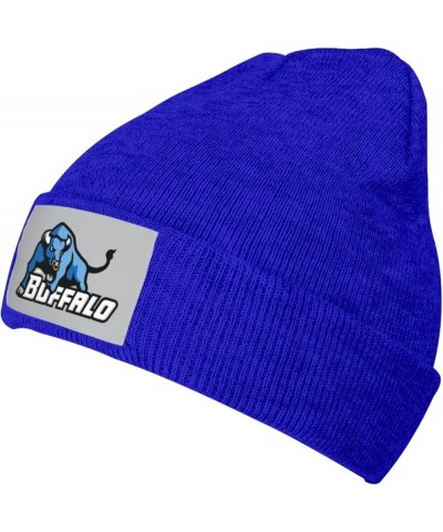 University at Buffalo Stretch Beanie Knit Hat for Men Women Winter Fall Spring Warm Cap Blue $9.83 Skullies & Beanies