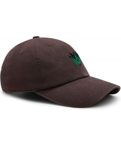 Agave Plant Premium Dad Hat Embroidered Baseball Cap Tequila Brown $12.49 Baseball Caps