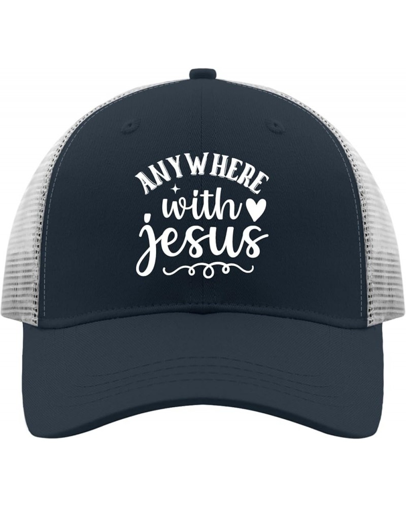 Mens Hats Heart Any Where withh Jesus Summer Hats for Women Anime hat Gifts for Grandma Beach Hats Suitable for Vacation Mari...