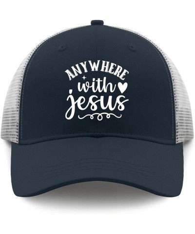 Mens Hats Heart Any Where withh Jesus Summer Hats for Women Anime hat Gifts for Grandma Beach Hats Suitable for Vacation Mari...