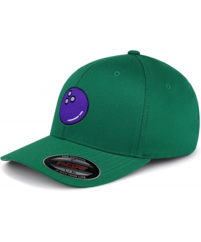 Flexfit Bowling Ball Embroidered Baseball Cap Cosmic Green $15.95 Baseball Caps