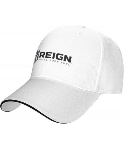 Ol Reign Unisex Classic Hat Adjustable Fashion Casquette for Men Women White $14.92 Baseball Caps