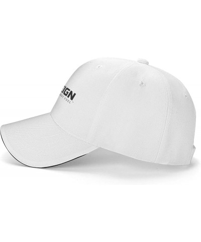 Ol Reign Unisex Classic Hat Adjustable Fashion Casquette for Men Women White $14.92 Baseball Caps