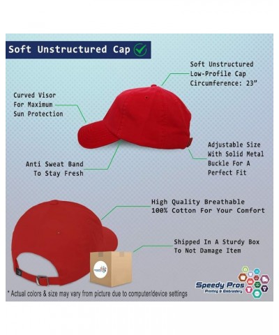 Soft Baseball Cap Trust The Journey Style B Cotton Dad Hats for Men & Women Red $12.90 Baseball Caps