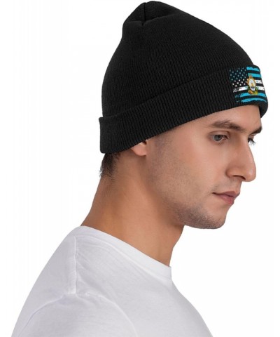 Honduras American Flag Crafted Comfort Premium Yarn Beanies for All Seasons Black $12.84 Skullies & Beanies