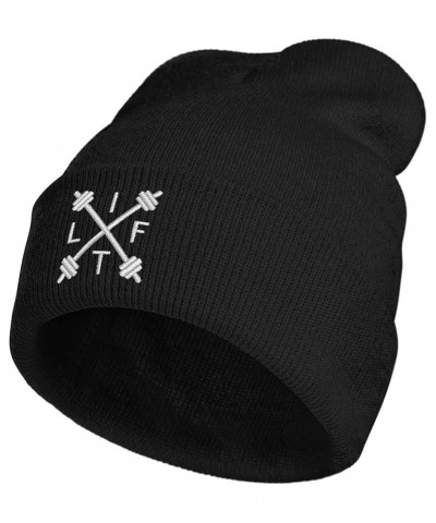 Embroidery Goth Beanie Knit Hats for Men & Women, Embroidery Winter Hats Skull Cap Color37 $11.04 Skullies & Beanies