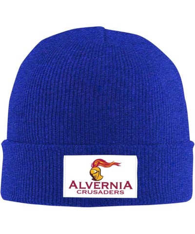 Alvernia A University Logo Cold Weather Cuffed Knit Beanie Skully Cap Hat One Size Fit Most Blue $10.11 Skullies & Beanies