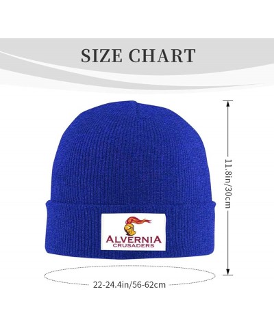 Alvernia A University Logo Cold Weather Cuffed Knit Beanie Skully Cap Hat One Size Fit Most Blue $10.11 Skullies & Beanies