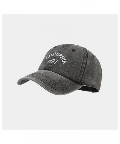 Baseball Cap Men Women Washed Low Profile Cotton Hat Dad Hat Running $6.68 Baseball Caps