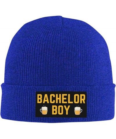 Bachelor Boy Hat Ask Me About My Butt Rashs Embarrassing Bachelors Party Knit Hat Men Women Winter Beanie Cap Blue $9.45 Skul...