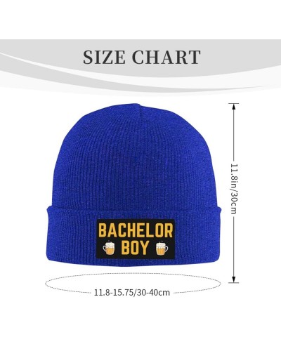 Bachelor Boy Hat Ask Me About My Butt Rashs Embarrassing Bachelors Party Knit Hat Men Women Winter Beanie Cap Blue $9.45 Skul...