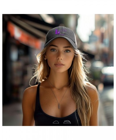 Hope for A Cure Epilepsy Awareness Retro Mesh Baseball Cap Men Women Sport Caps Trucker Hat Deep Heather $13.91 Baseball Caps