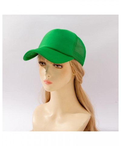 Blank Baseball Cap Easter Adjustable Back Strap Plain Blank Camouflage Hat Unisex Baseball Cap for Trucker Men Women Green $5...