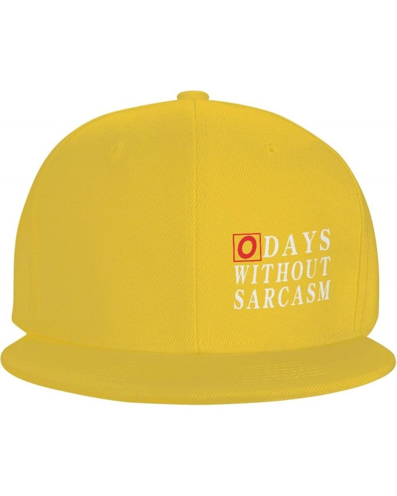 Casual Baseball Cap Adjustable Outdoor Sport Casquette for Men Women Yellow $12.59 Baseball Caps