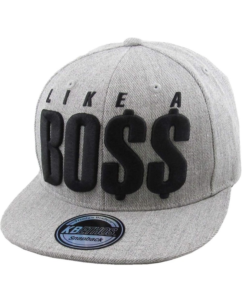 Like A BOSS Savage Marijuana Leaf Weed King City Urban Embroidered Fashion Snapback Hat Adjustable Baseball Cap Men Women Hea...