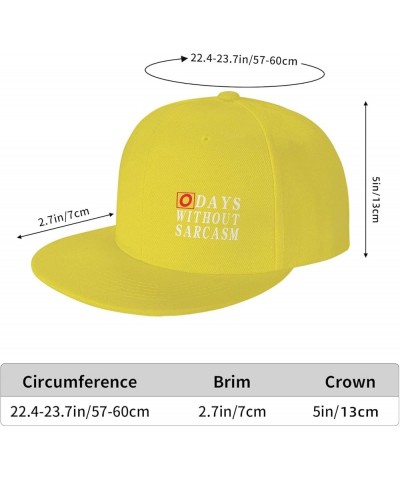 Casual Baseball Cap Adjustable Outdoor Sport Casquette for Men Women Yellow $12.59 Baseball Caps