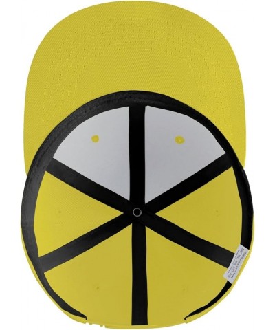 Casual Baseball Cap Adjustable Outdoor Sport Casquette for Men Women Yellow $12.59 Baseball Caps