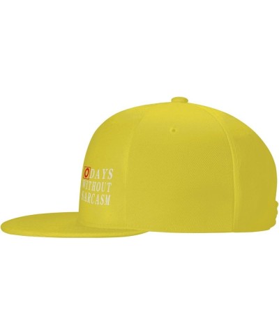 Casual Baseball Cap Adjustable Outdoor Sport Casquette for Men Women Yellow $12.59 Baseball Caps