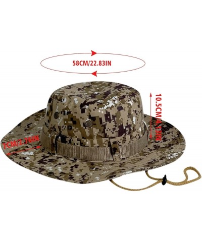 Sun Hats for Outdoor Mens and Womens Summer Leisure Outdoor Mountaineering Jungle Sun Big Brim Hat Accessories B-1 $8.51 Sun ...