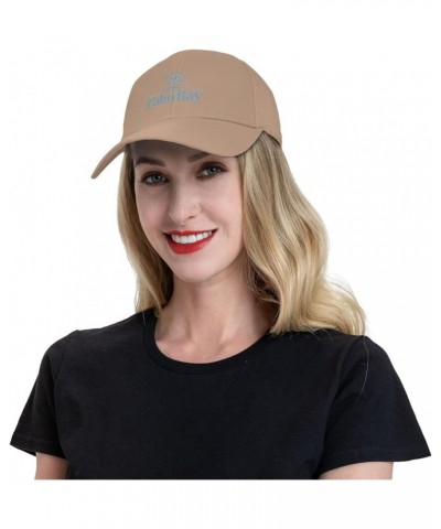 Seal of Palm Bay, Florida Baseball Cap for Men Women Dad Hat Classic Adjustable Golf Hats Natural $10.73 Baseball Caps